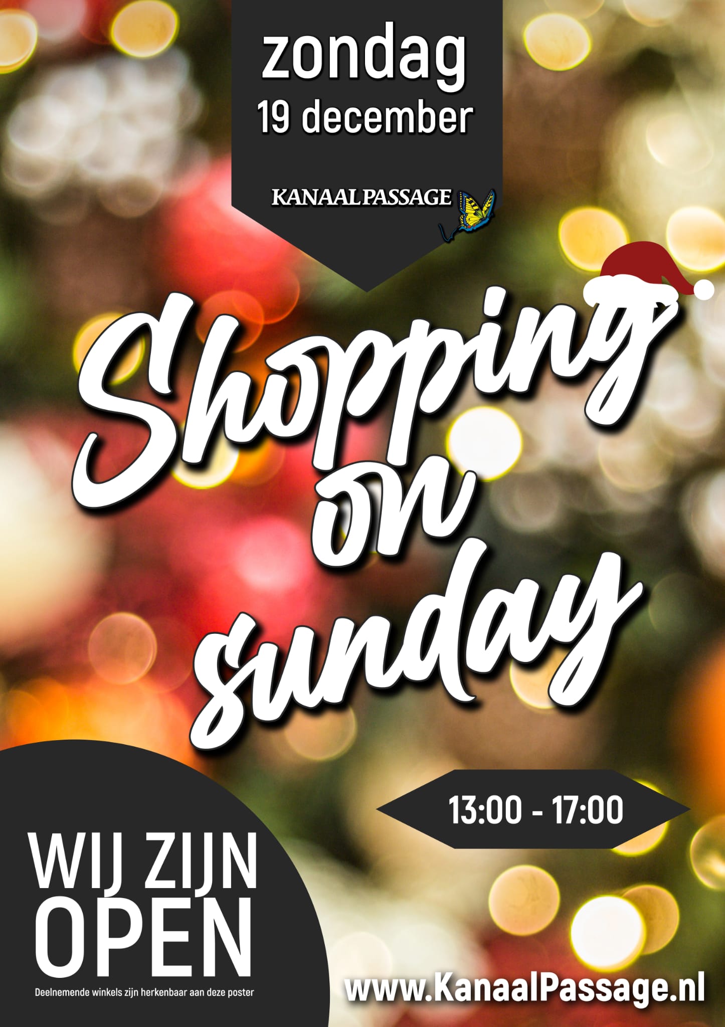 Koopzondag Stadskanaal. Kom kerstshoppen in het overdekt winkelcentrum in Stadskanaal.